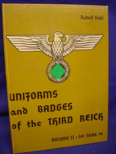 Uniforms and Badges of the Third Reich. Volume II. SA-NSKK-SS