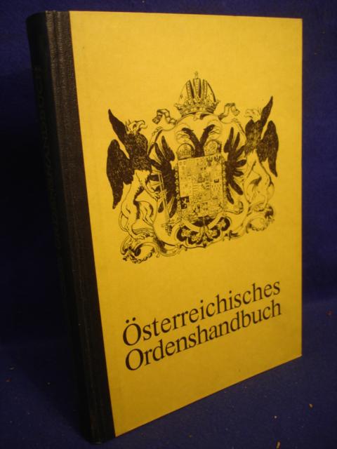 Österreichisches Ordenshandbuch. 