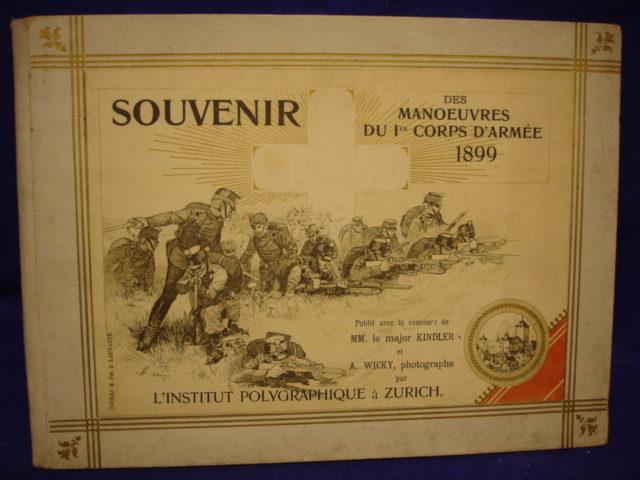 Souvenier des Manoeuvres Du I. Corps D´Armee 1899