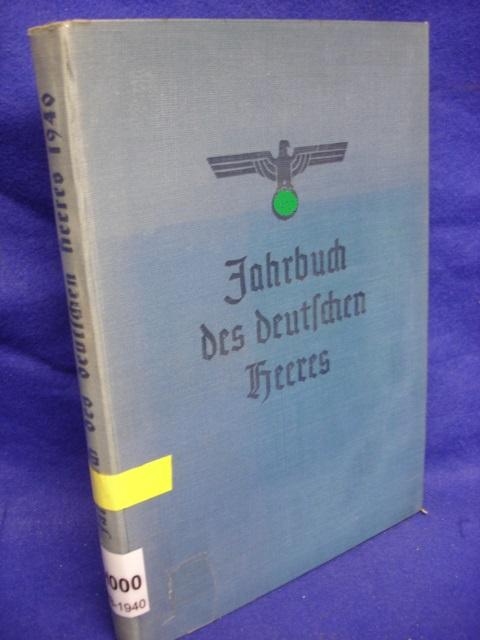 Jahrbuch des deutschen Heeres 1940. 