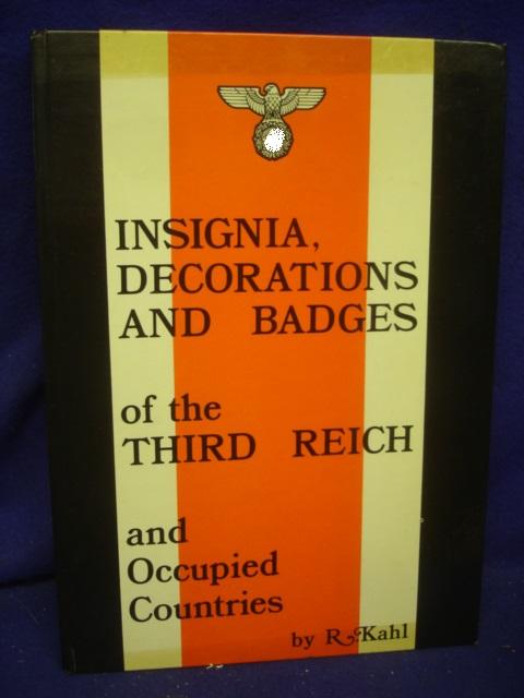 Insignia, Decorations and Badges of the Third Reich and occupied countries.