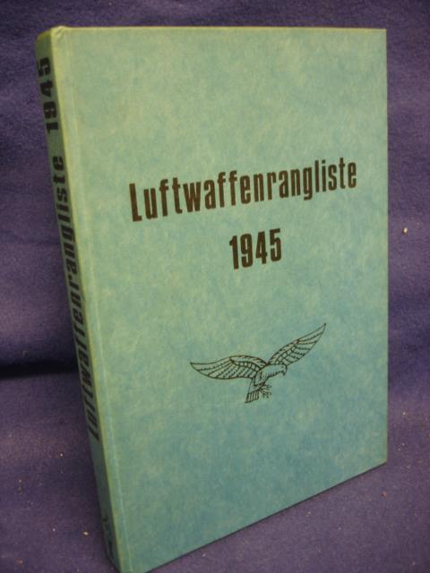 Die Luftwaffen-Rangliste 1945