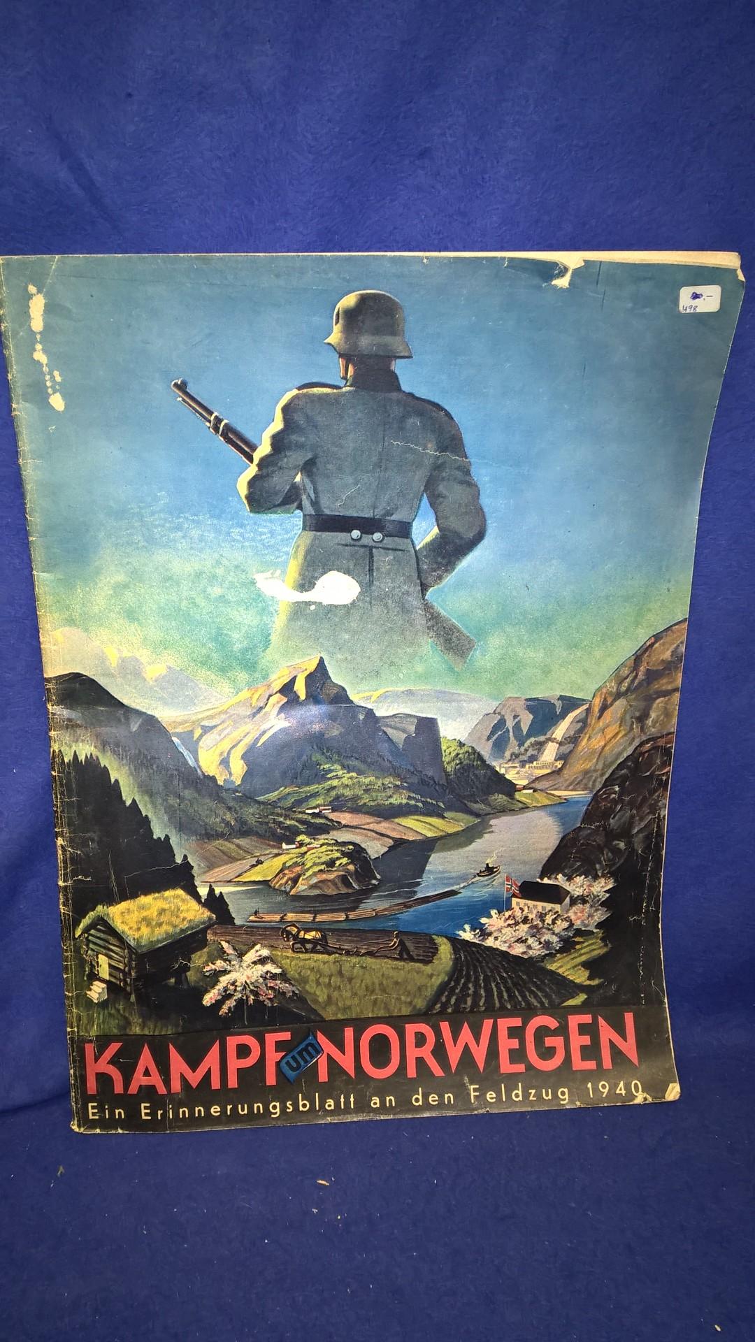 Kampf um Norwegen. Ein Erinnerungsblatt an den Feldzug 1940.