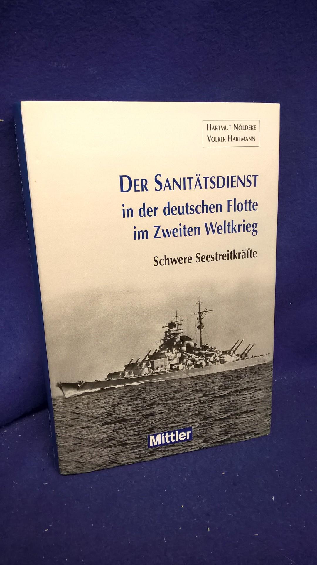 Der Sanitätsdienst in der deutschen Flotte im Zweiten Weltkrieg. Schwere Seestreitkräfte. Organisation, medizinische Wissenschaft, Erfahrung und Leben.
