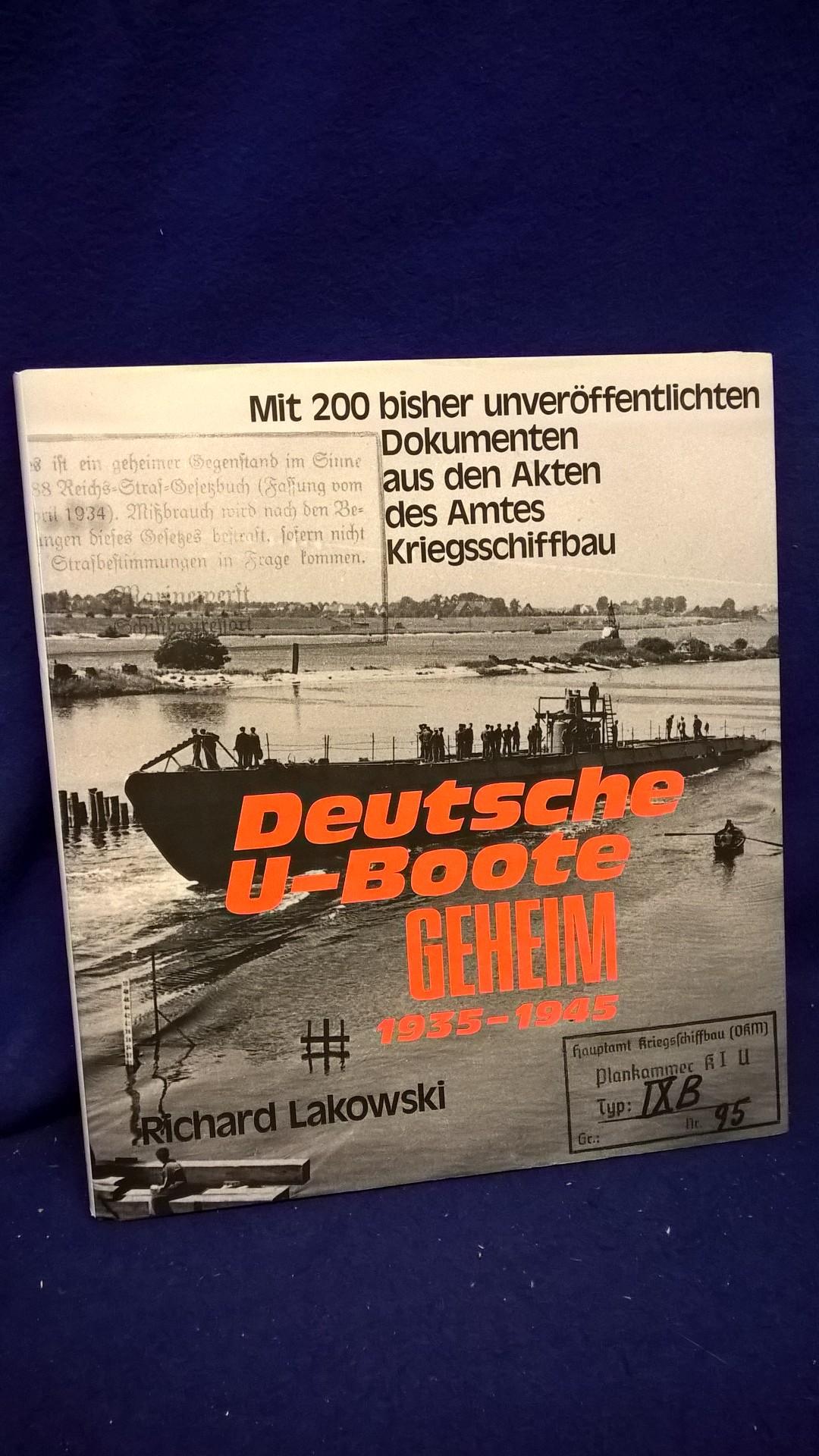 Deutsche U-Boote geheim, 1935-1945.
