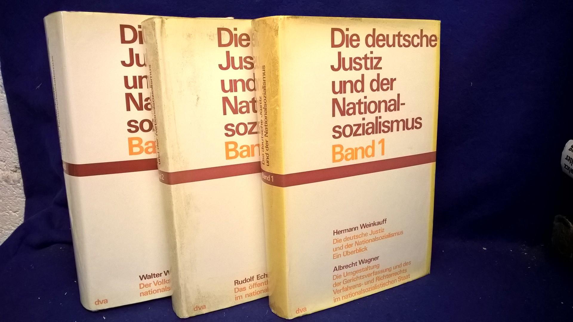 Die deutsche Justiz und der Nationalsozialismus. Band 1-3, so komplett!