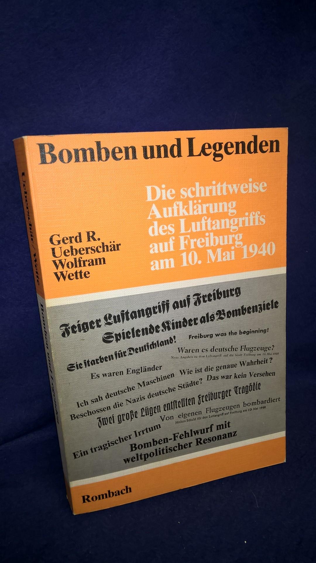Bomben und Legenden. Die schrittweise Aufklärung des Luftangriffs auf Freiburg am 10. Mai 1940.