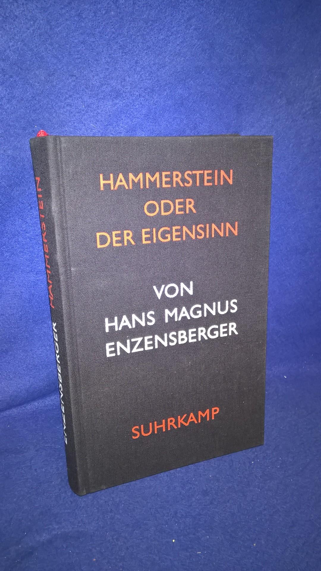 Hammerstein oder Der Eigensinn - eine Deutsche Geschichte