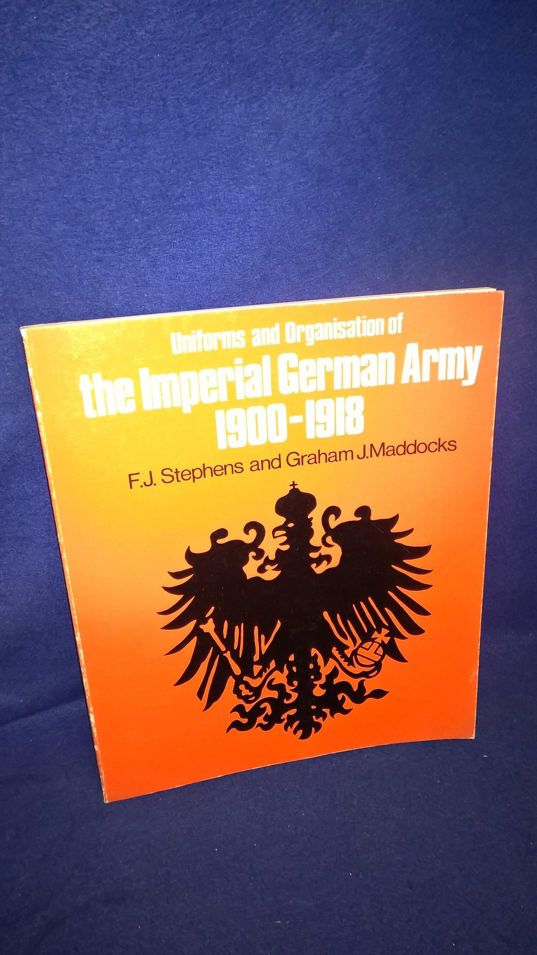 Uniforms and Organisation of the Imperial German Army 1900 - 1918.