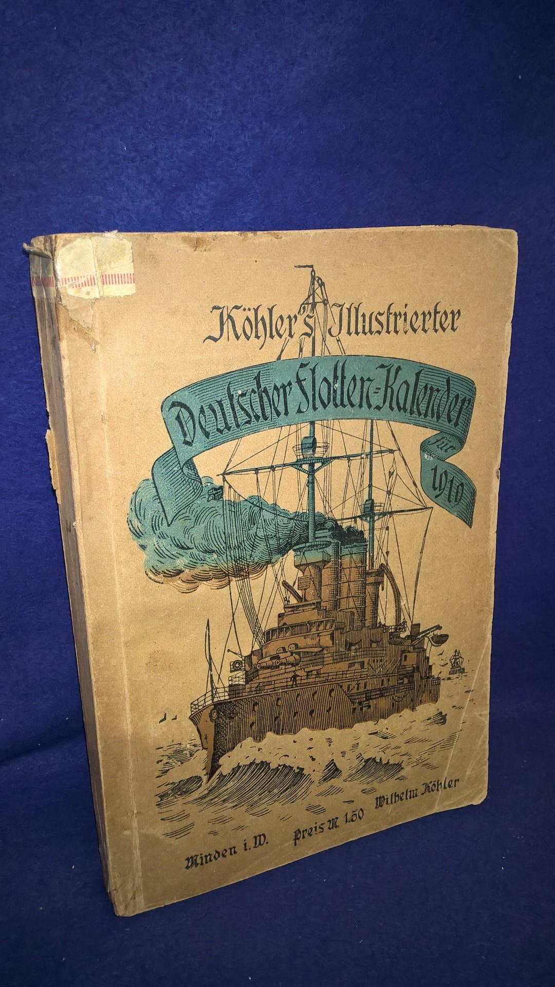 Köhler´s Illustrierter Deutscher Flotten-Kalender für 1919.