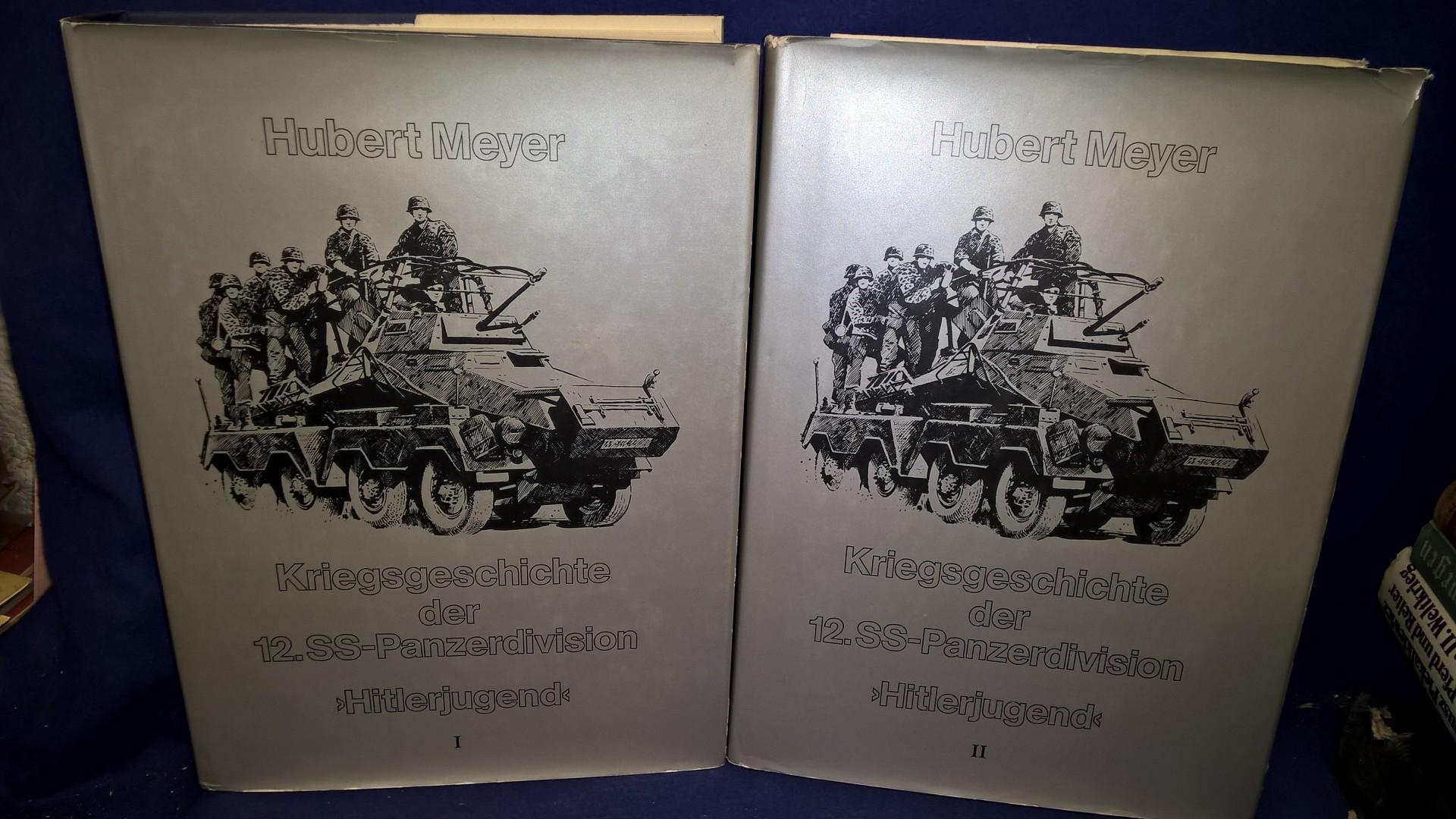 Kriegsgeschichte der 12.SS-Panzerdivision "Hitlerjugend". Band 1+2, so komplett!