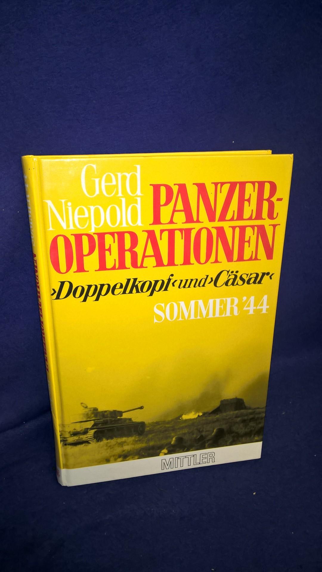 Panzer-Operationen "Doppelkopf und Cäsar" Kurland- Sommer ´44