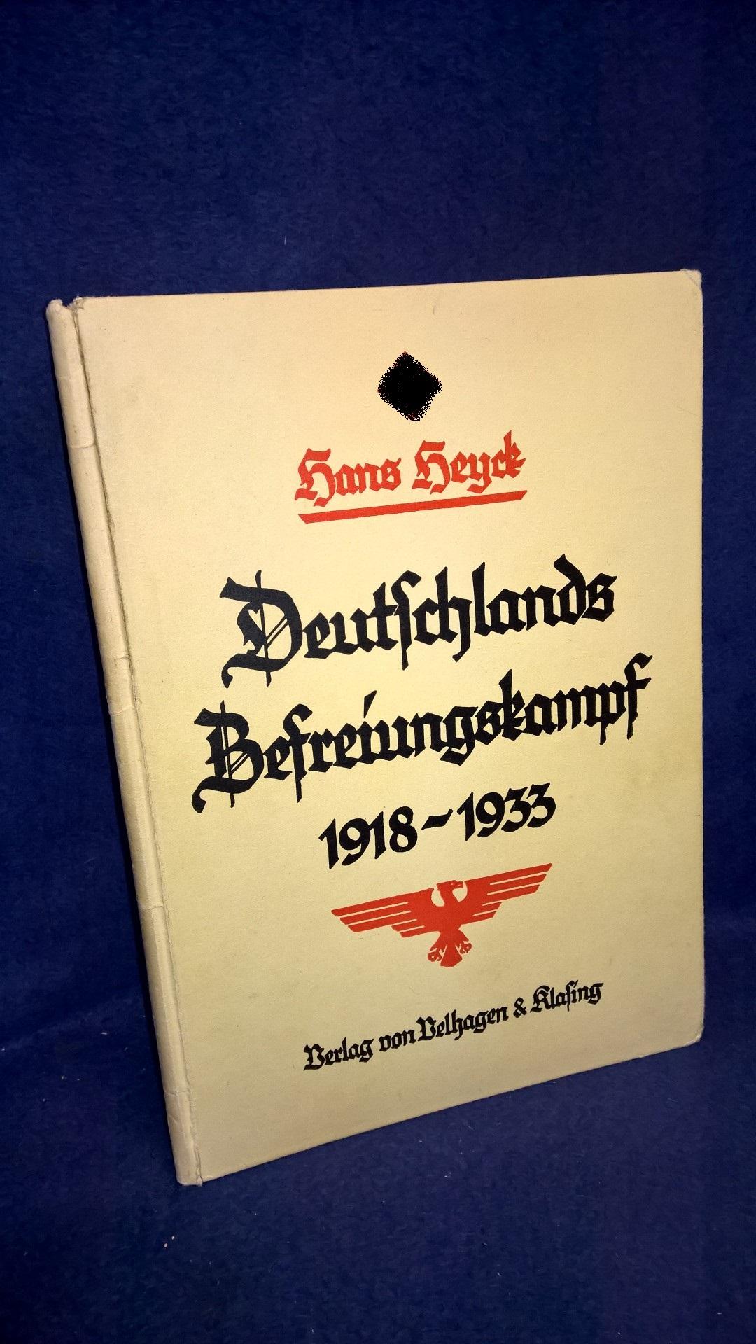 Deutschlands Befreiungskampf 1918 bis 1933. 