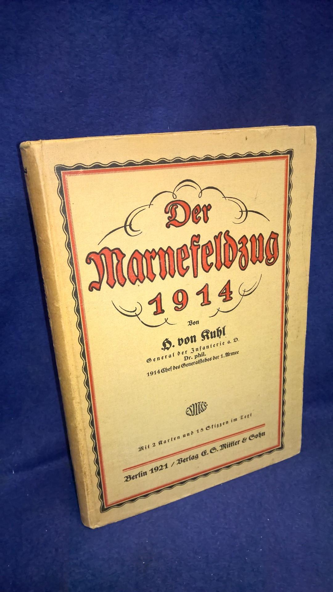 Der Marnefeldzug 1914.
