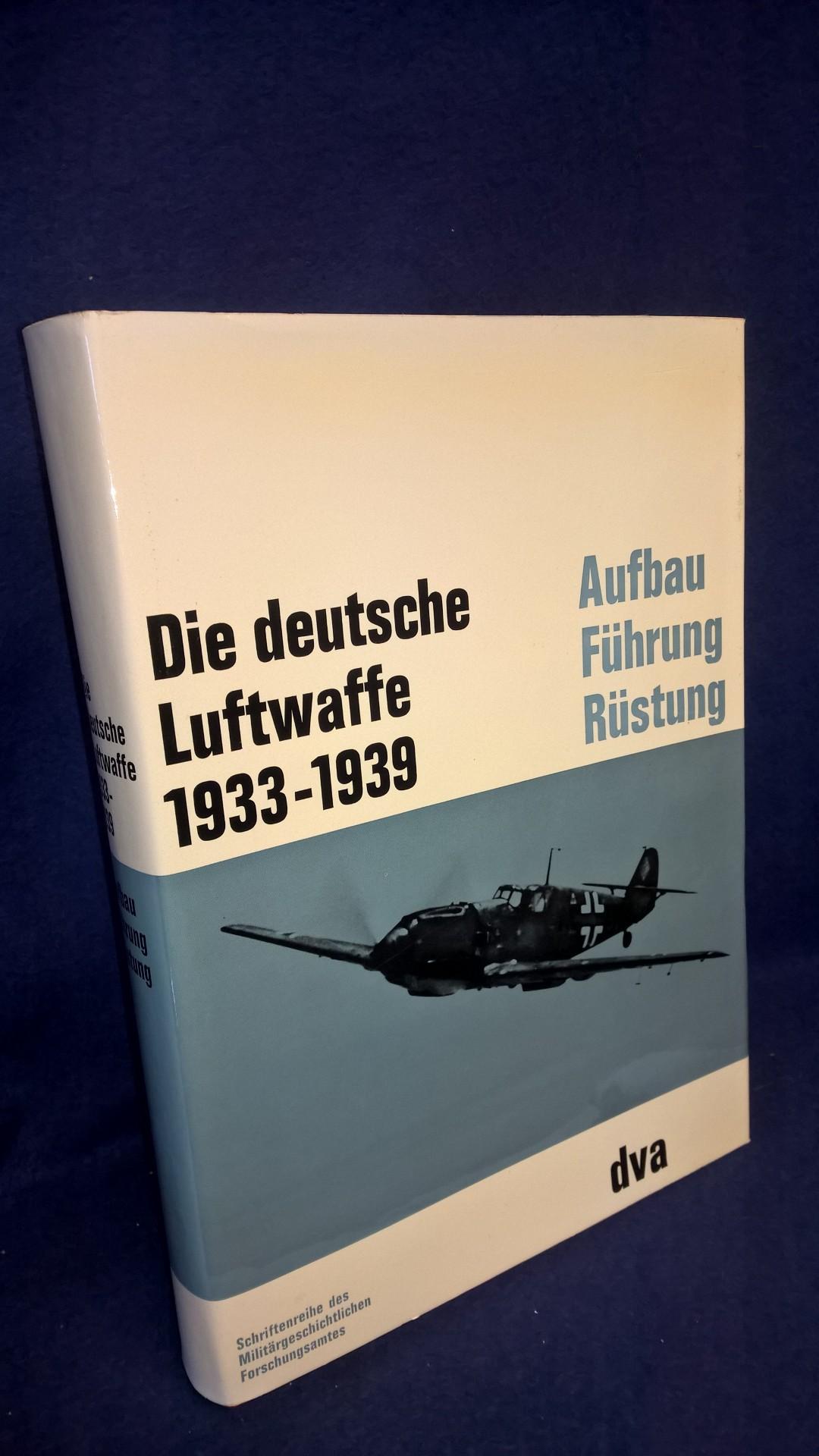 Beiträge zur Militär- und Kriegsgeschichte, Band 8: Die Deutsche Luftwaffe 1933-1939. Aufbau,Führung und Rüstung der Luftwaffe sowie die Entwicklung der deutschen Luftkriegstheorie.