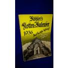 Köhlers Flotten-Kalender 1936. 34 Jahrgang.