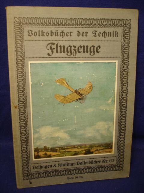 Volksbücher der Technik. Flugzeuge.