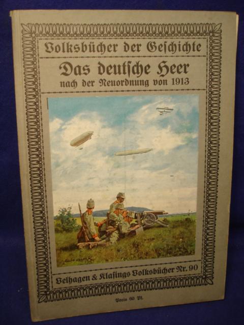 Das deutsche Heer nach der Neuordnung von 1913