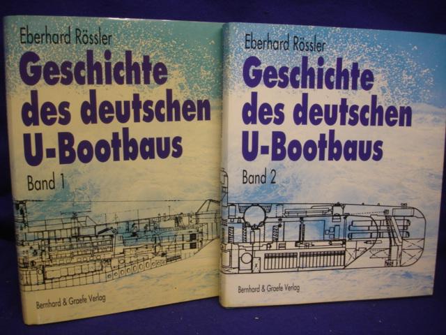 Geschichte des deutschen U-Bootbaus Band 1 und 2 so komplett. 