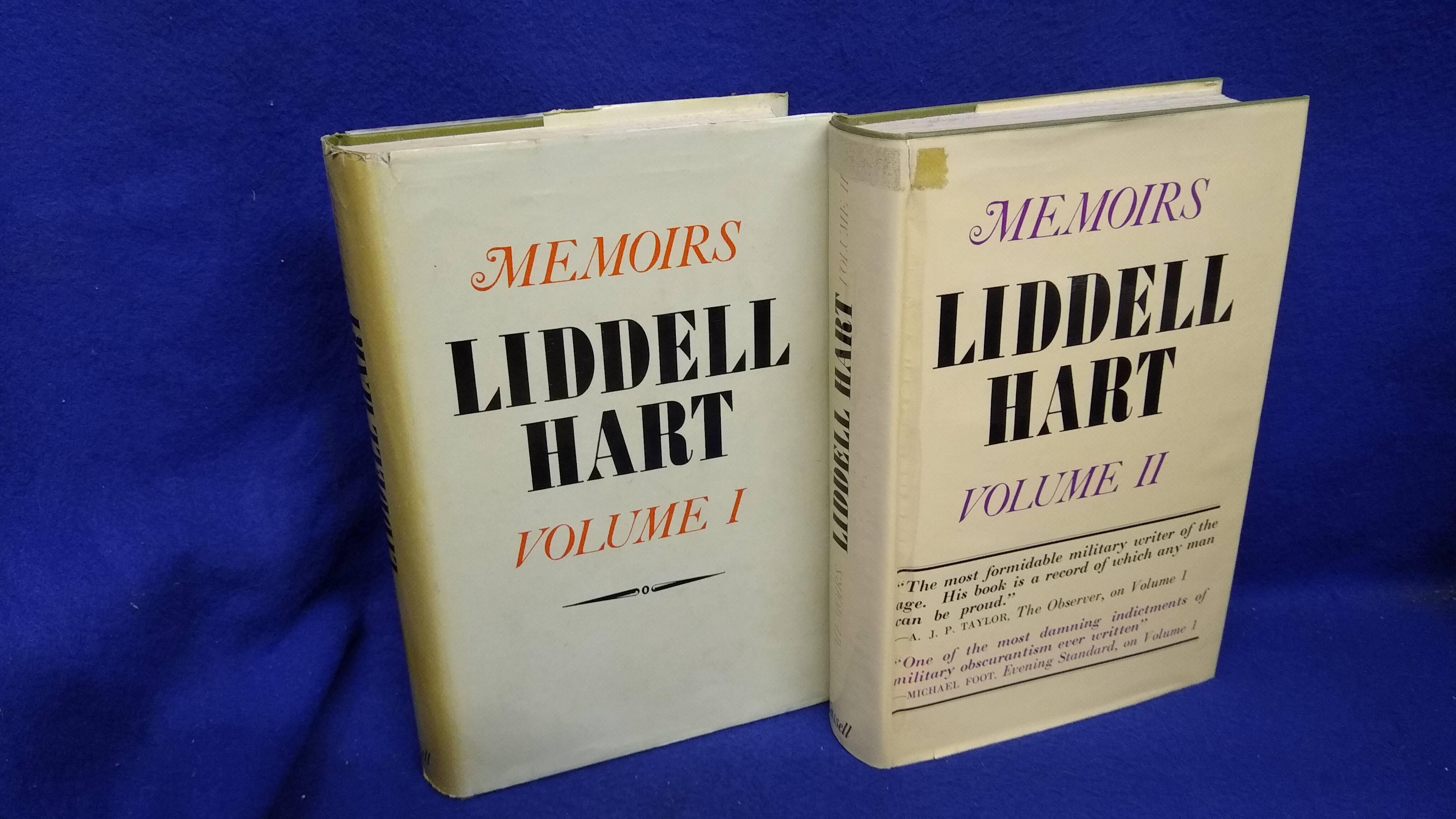 The Memoirs of Captain Liddell Hart ,Volumes 1+2!