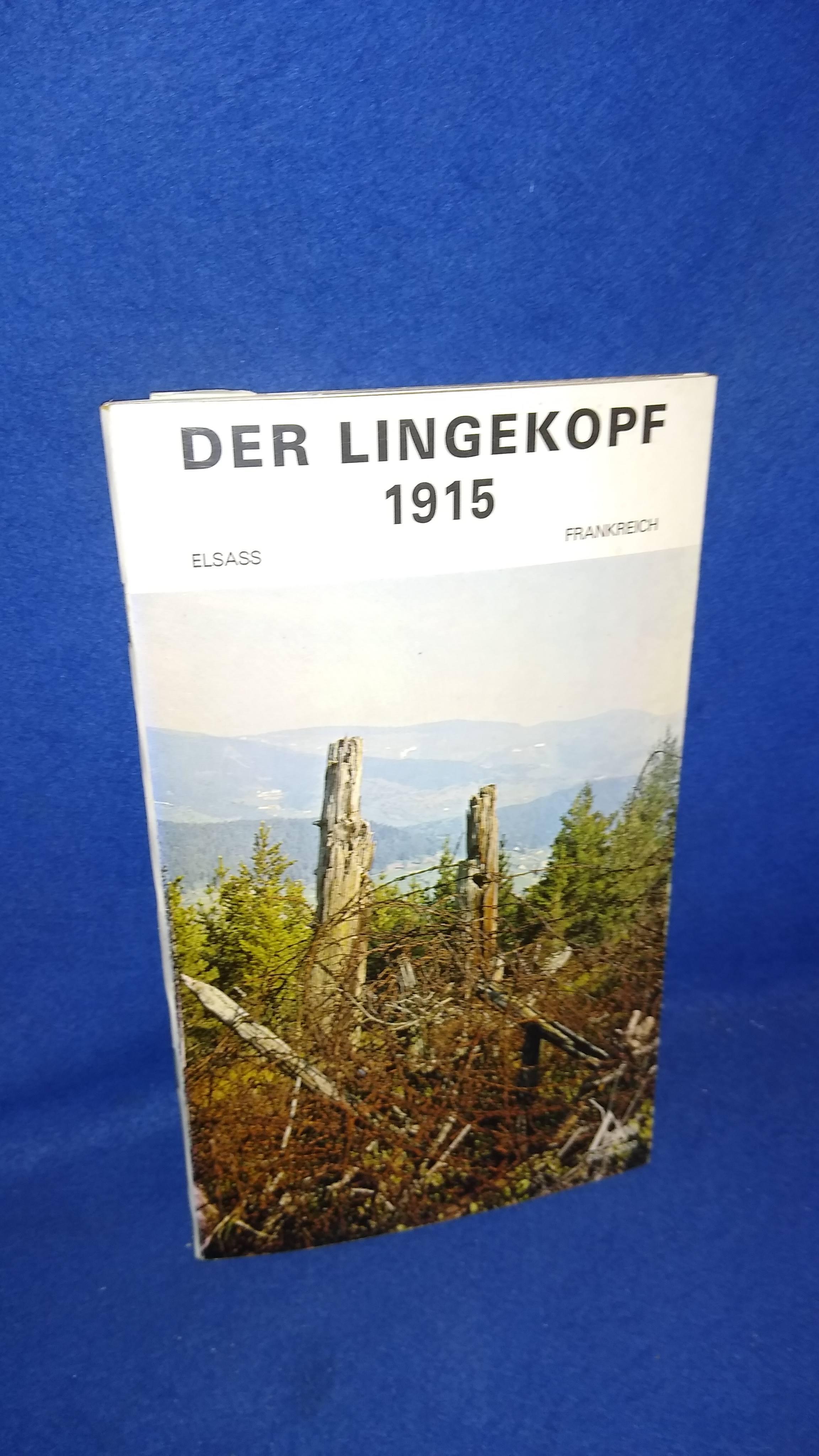 Der Lingekopf 1915. Elsass - Frankreich.