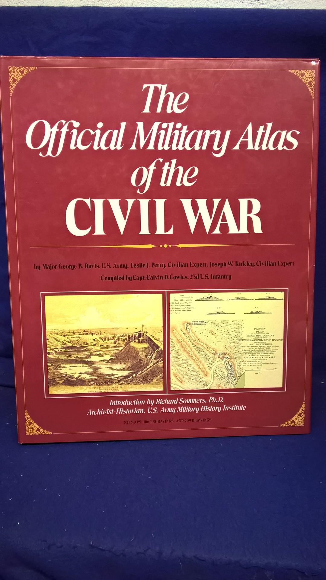 The Official Military Atlas of the Civil War. Großformatiges Prachtwerk mit über 800 farbigen Schlachtplänen, 106 Kupferstichen und 209 Zeichnungen.