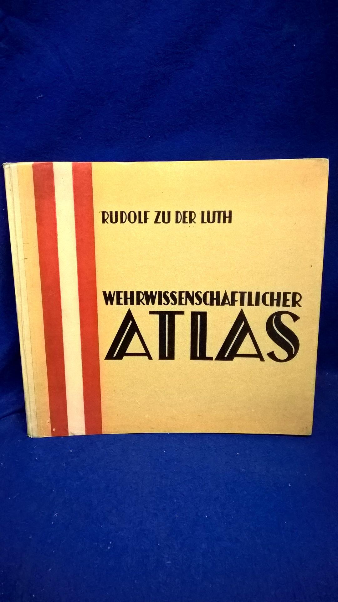 Wehrwissenschaftlicher Atlas.1937.