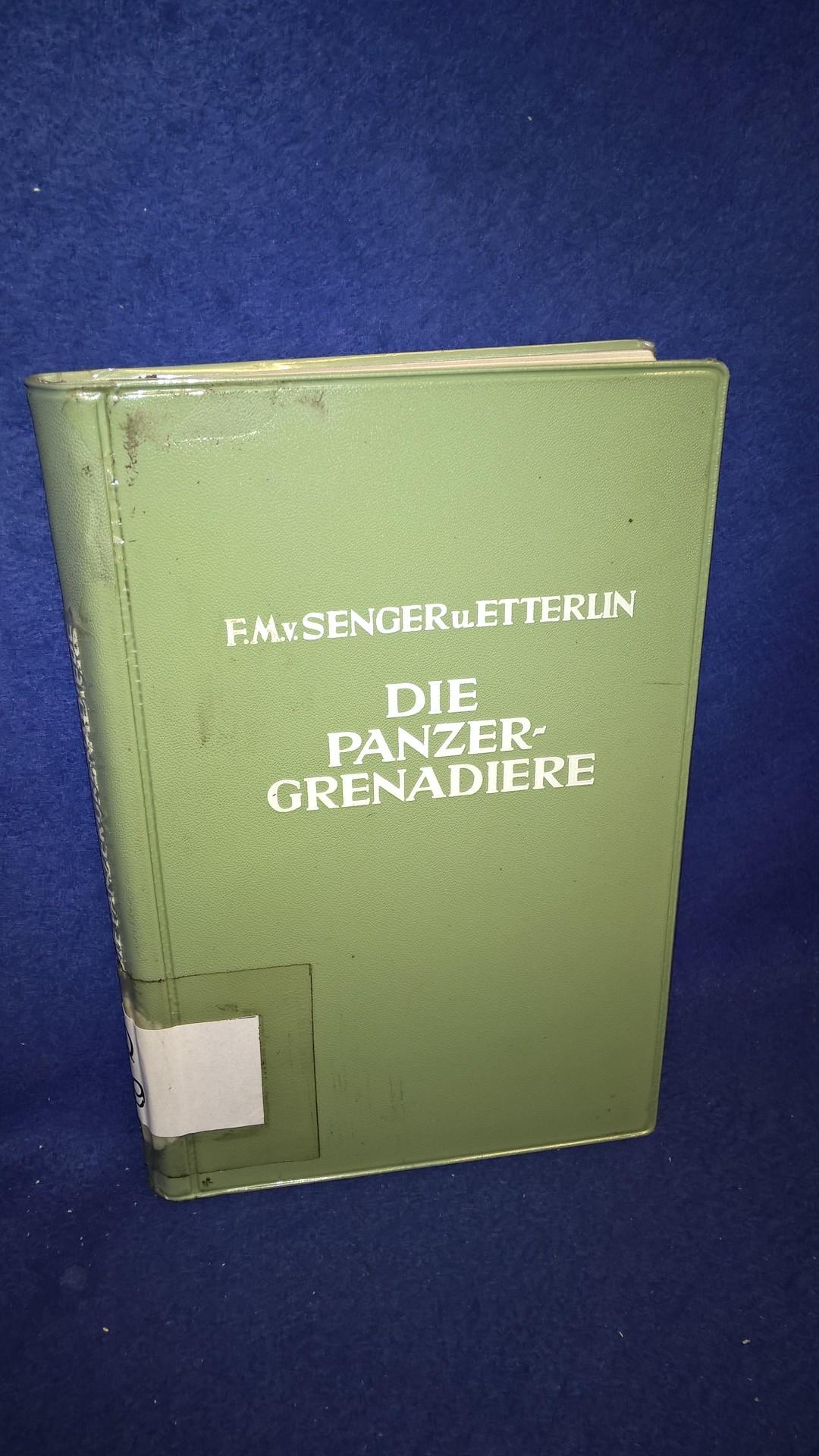 Die Panzergrenadiere. Geschichte und Gestalt der mechanisierten Infanterie 1930-1960.