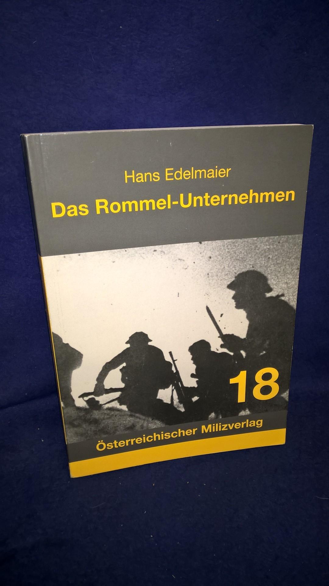 Das Rommel-Unternehmen. Der Überfall britischer Kommandotruppen auf den vermuteten Gefechtsstand General Rommels bei Beda Littoria in der Nacht vom 17. zum 18. November 1941.