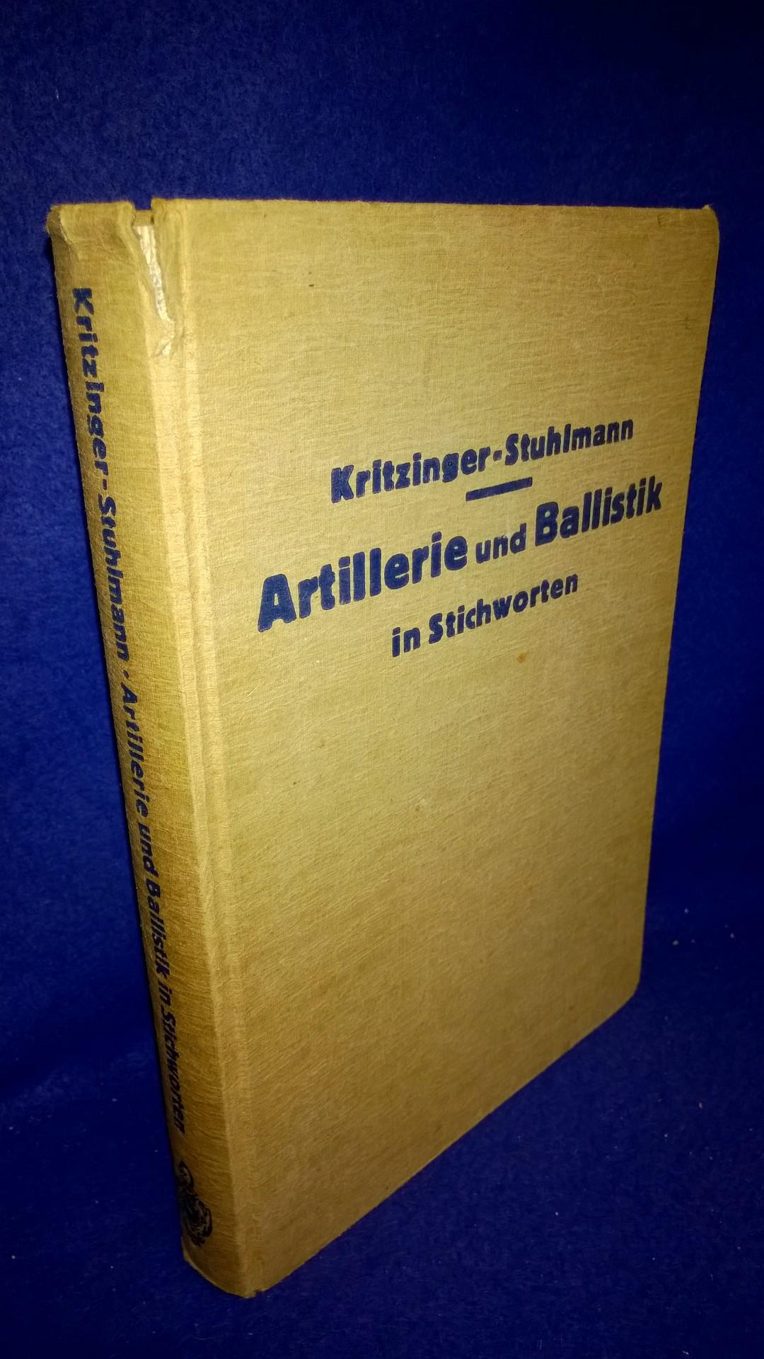 Artillerie und Ballistik in Stichworten. 