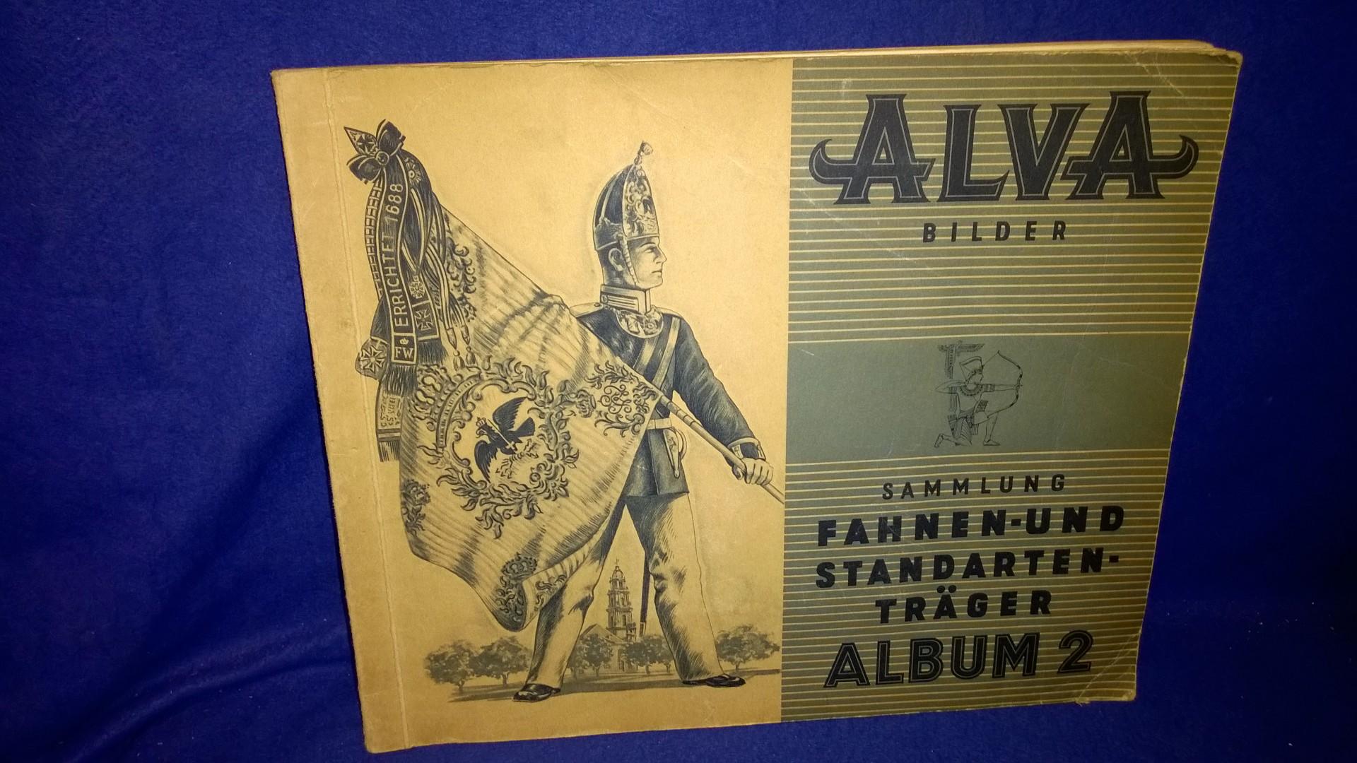 Alva Bilder. Fahnen- und Standarten-Träger. Album 2.
