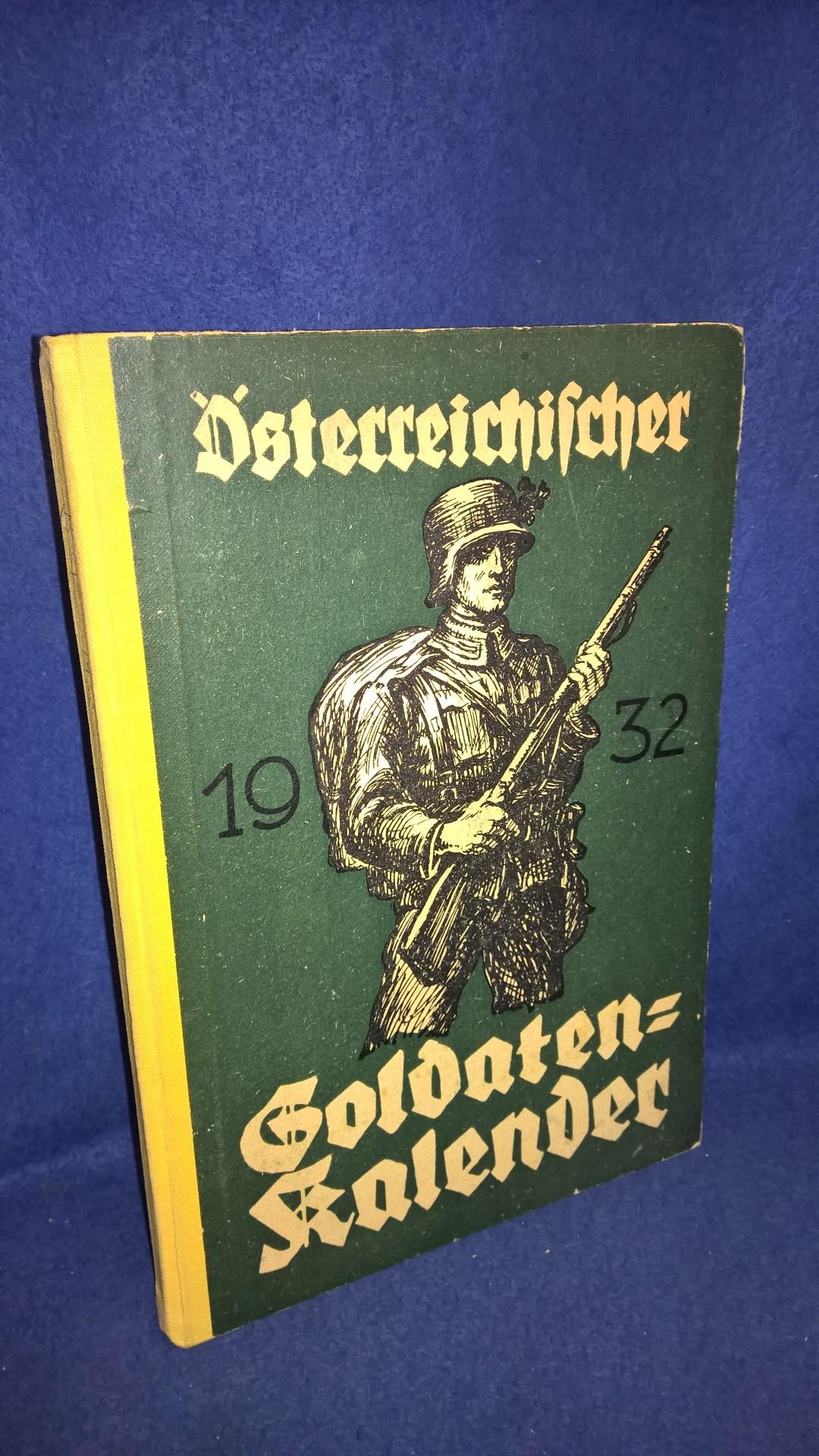 Österreichischer Soldaten-Kalender 1932.