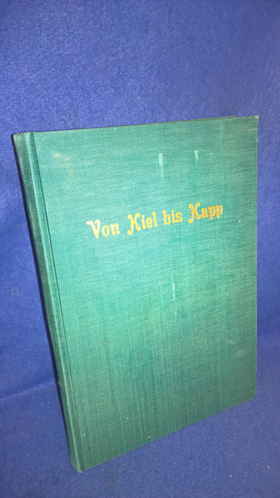 Von Kiel bis Kapp. Zur Geschichte der deutschen Revolution.