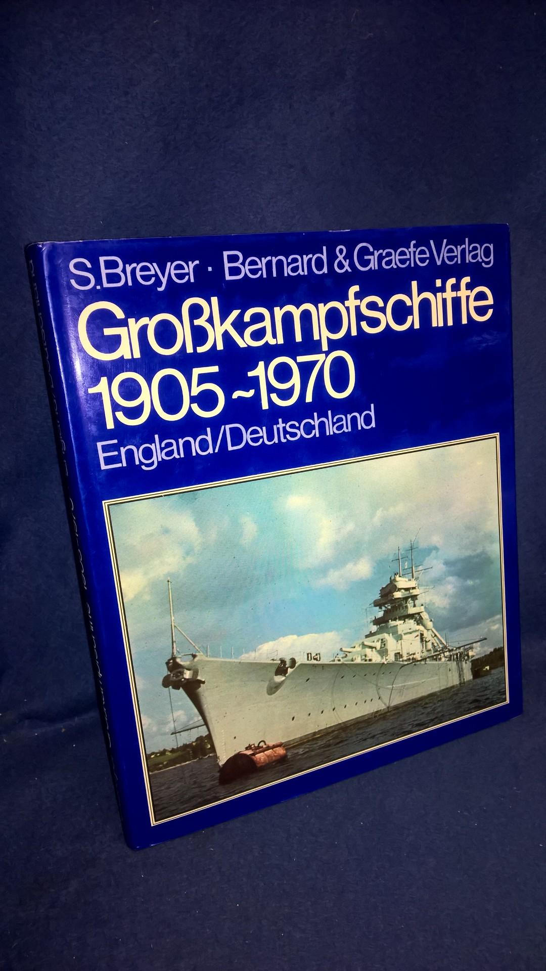 Grosskampfschiffe 1905-1970. Wehrtechnik im Bild Band 1: England/Deutschland.